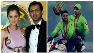 Sania Mirza asks Shoaib Malik for a ride; Shadab Khan plays spoilsport Sania Mirza asks Shoaib Malik for a ride; Shadab Khan plays spoilsport